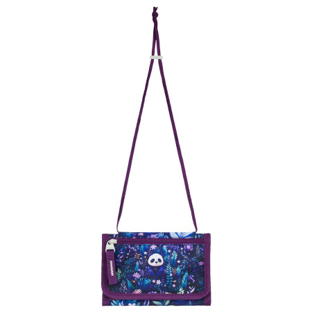Portafoglio Baagl Peněženka na krk viola Jungle Panda