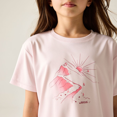 Maglietta da bambino Regatta Aria Pink Haze