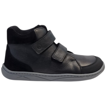 Scarpe barefoot per bambini beBare 3602SA Black nero BLACK