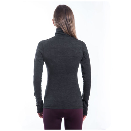 Maglietta sportiva da donna Sensor Merino Bold Roll Neck dl.rukáv