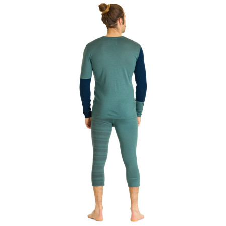 Pantaloni termici da uomo a 3/4 Ortovox 185 Rock'N'Wool Short Pants