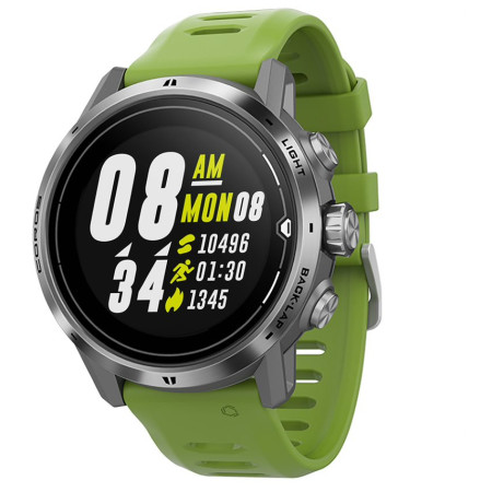 Orologio Coros APEX Pro Premium Multisport GPS Watch argento/verde Green/Silver