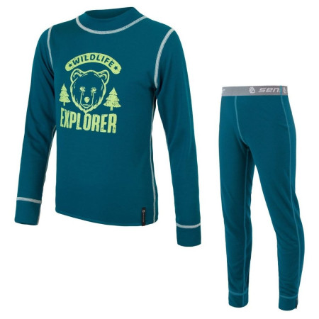 Set sportivo per bambini Sensor Double Face Set Wild blu Sapphire