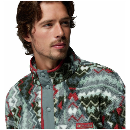 Felpa da uomo Columbia Helvetia™ II Printed Half Snap Fleece