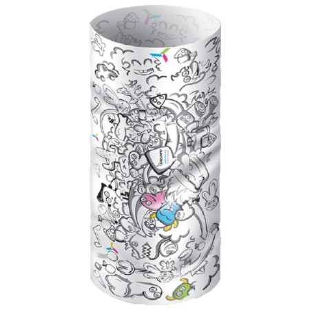 Bandana da bambino Silvini Motivo UA345 white bianco