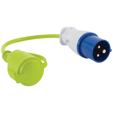 Spina di conversione Outwell Opus Conversion Socket 0.3 m verde Lime Green