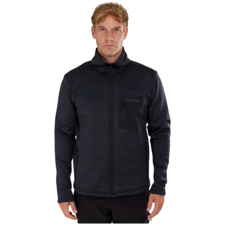 Felpa funzionale da uomo Fundango Revolution Fleece Jacket grigio scuro antracit