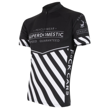 Maglia da ciclismo da uomo Sensor Superdomestic nero