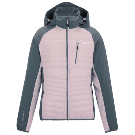 Giacca da donna Regatta Womens Pro Hybrid II rosa/grigio DkStrmPLil