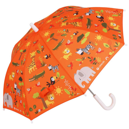 Ombrello per bambini LittleLife Kids Umbrella arancione Safari
