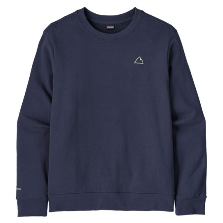 Felpa da uomo Patagonia M's Fitz Roy Massif Daily Crew blu New Navy