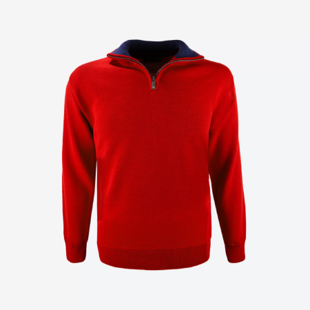 Maglione da uomo Kama 4105 rosso red