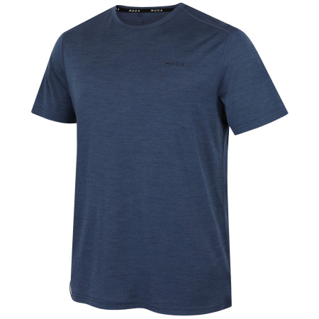 Maglietta da uomo MOOA Merino Lyolite 150 Short blu navy