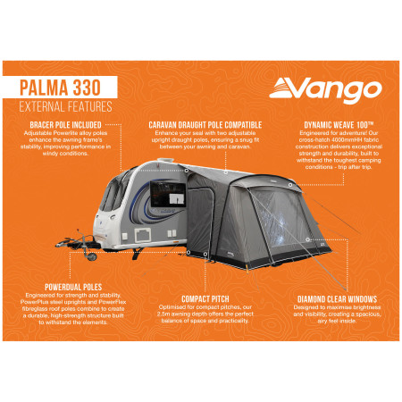 Tenda per minibus Vango Palma 330