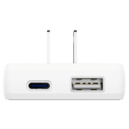 Adattatore Swissten World Travel Charger 45W GaN USB-C + USB-A