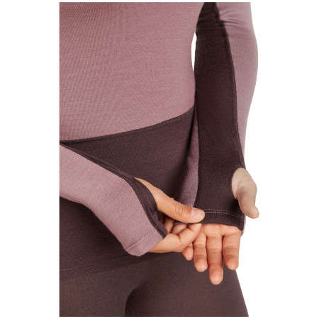 Maglietta da donna Icebreaker Merino 260 ZoneKnit LS Crewe