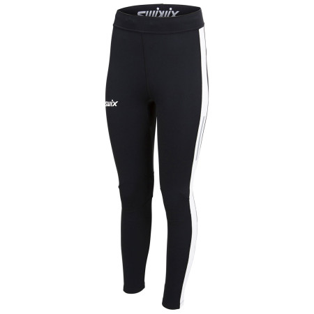 Pantaloni sportivi da donna Swix Focus Warm W nero Black/BrightWhite