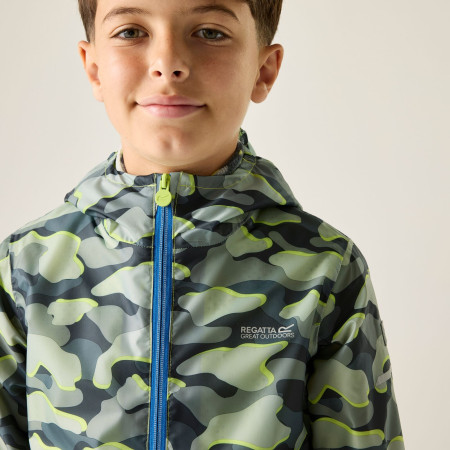 Giacca da bambino Regatta Printed Lever II DkStrCamGr