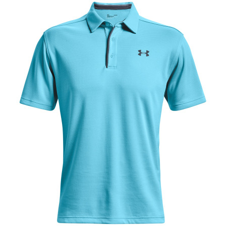 Maglietta da uomo Under Armour Tech Polo azzurro Fresco Blue / / Pitch Gray