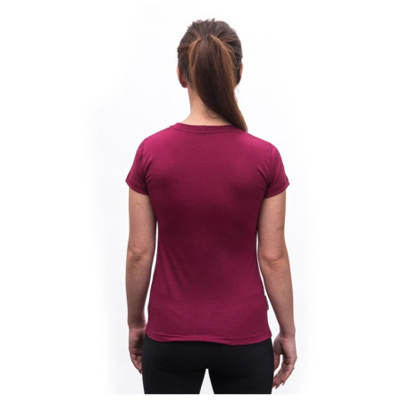 Maglietta sportiva da donna Sensor Merino Active Songbirds