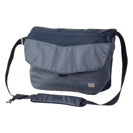 Borsa a spalla Jack Wolfskin Wool Tech Messenger blu