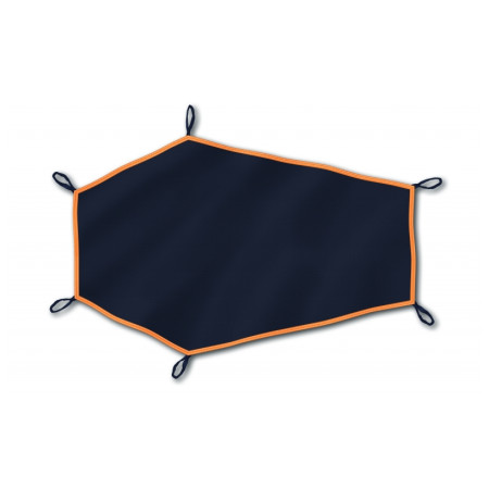 Tappeto per tenda Trimm Foot print himlite nero