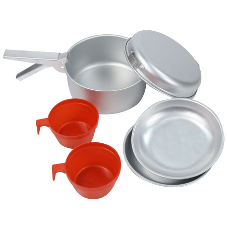 Set di stoviglie Regatta 2 Psn Alu Cookset argento Silver
