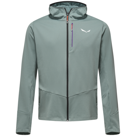 Felpa funzionale da uomo Salewa Pedroc Pl 3 Hd Jacket M blu willow