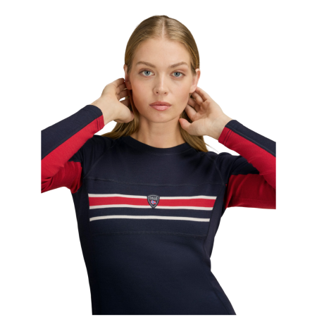 Maglietta sportiva da donna Dale of Norway Aksla Feminine Baselayer Crew neck