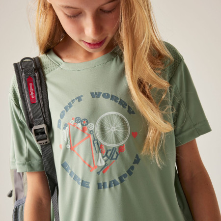 Maglietta da bambino Dare 2b Kids Trackstand II Tee Glacier Green