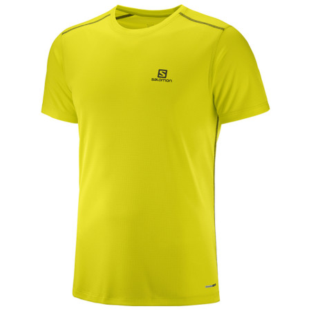 Maglietta da uomo Salomon Stroll Ss Tee M giallo SulphurSpring
