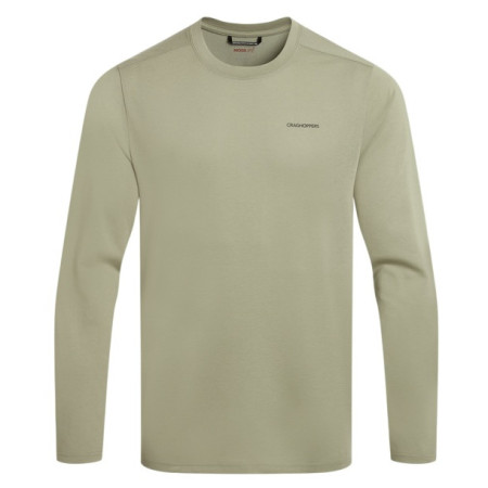 Maglietta da uomo Craghoppers Nosilife Abel LS T-Shirt verde chiaro Bayleaf