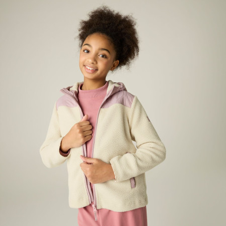 Felpa da bambino Regatta Myla Hybrid Jacket PowLilVan
