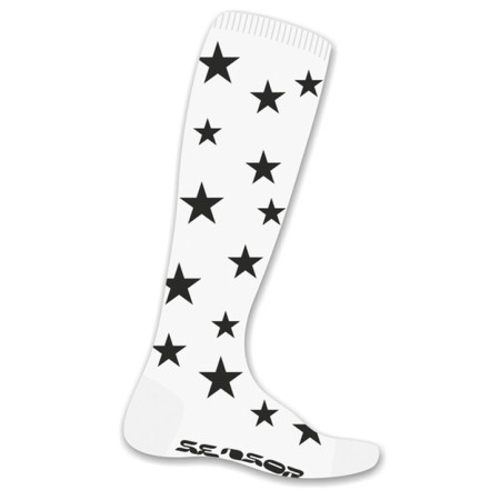 Calze Sensor Thermosnow Stars bílé bianco