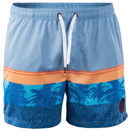 Costume da bagno da uomo Aquawave Palawan blu Blue/Orange/PalmPrint