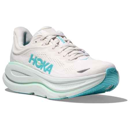 Scarpe da corsa da donna Hoka W Bondi 9 bianco/blu Frost / Cielo Blue