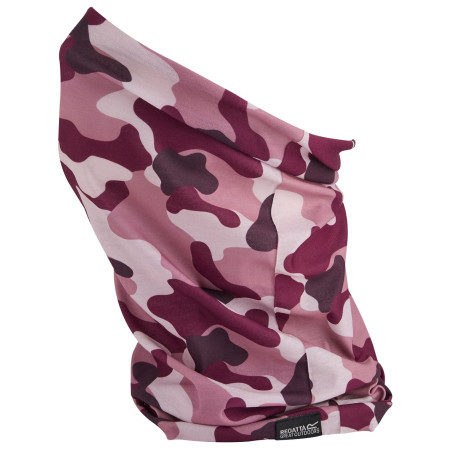 Scaldacollo multifunzionale per bambini Regatta Kids Printed Multitube II rosa DstyRosCamPr