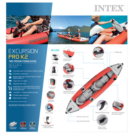 Kayak gonfiabile Intex Excursion PRO Kayak 68309NP