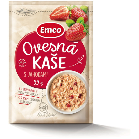 Porridge Emco Porridge con fragole 55 g
