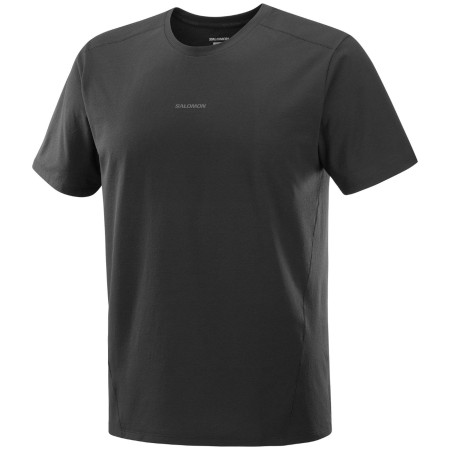 Maglietta da uomo Salomon Trackline SS Tee nero Deep Black