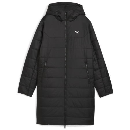 Cappotto invernale da donna Puma ESS Hooded Padded Parka nero PUMA Black