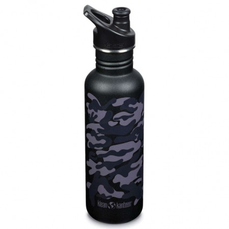 Borraccia Klean Kanteen Classic 800 ml Sport Cap nero