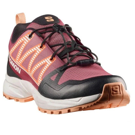 Scarpe da bambino Salomon Outscape J Nocturne-White-Almond Cream