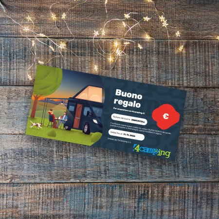 Voucher 4camping Buono regalo elettronico
