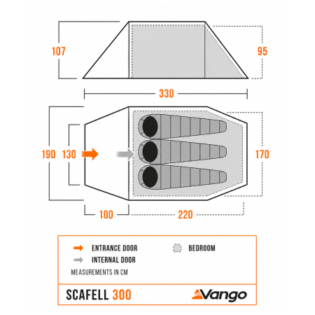 Tenda Vango Scafell 300
