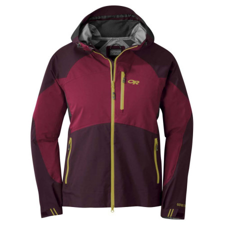 Giacca da donna Outdoor Research Hemispheres Jacket rosso Cacao/Beet