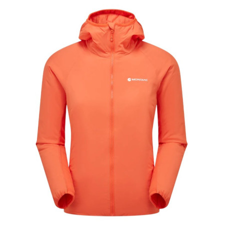Giacca invernale da donna Montane F Sirocco Hoodie arancione TIGERLILY