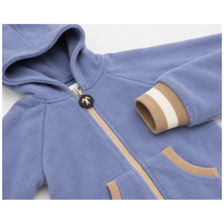 Tuta per bambini DucKsday Polar Fleece Twin/Blue