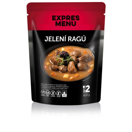 Pasto pronto Expres menu Ragù di Cervo 600 g