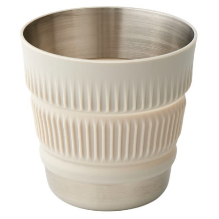 Tazza pieghevole Sea to Summit Detour Stainless Steel Collapsible Mug beige Moonstruck Grey